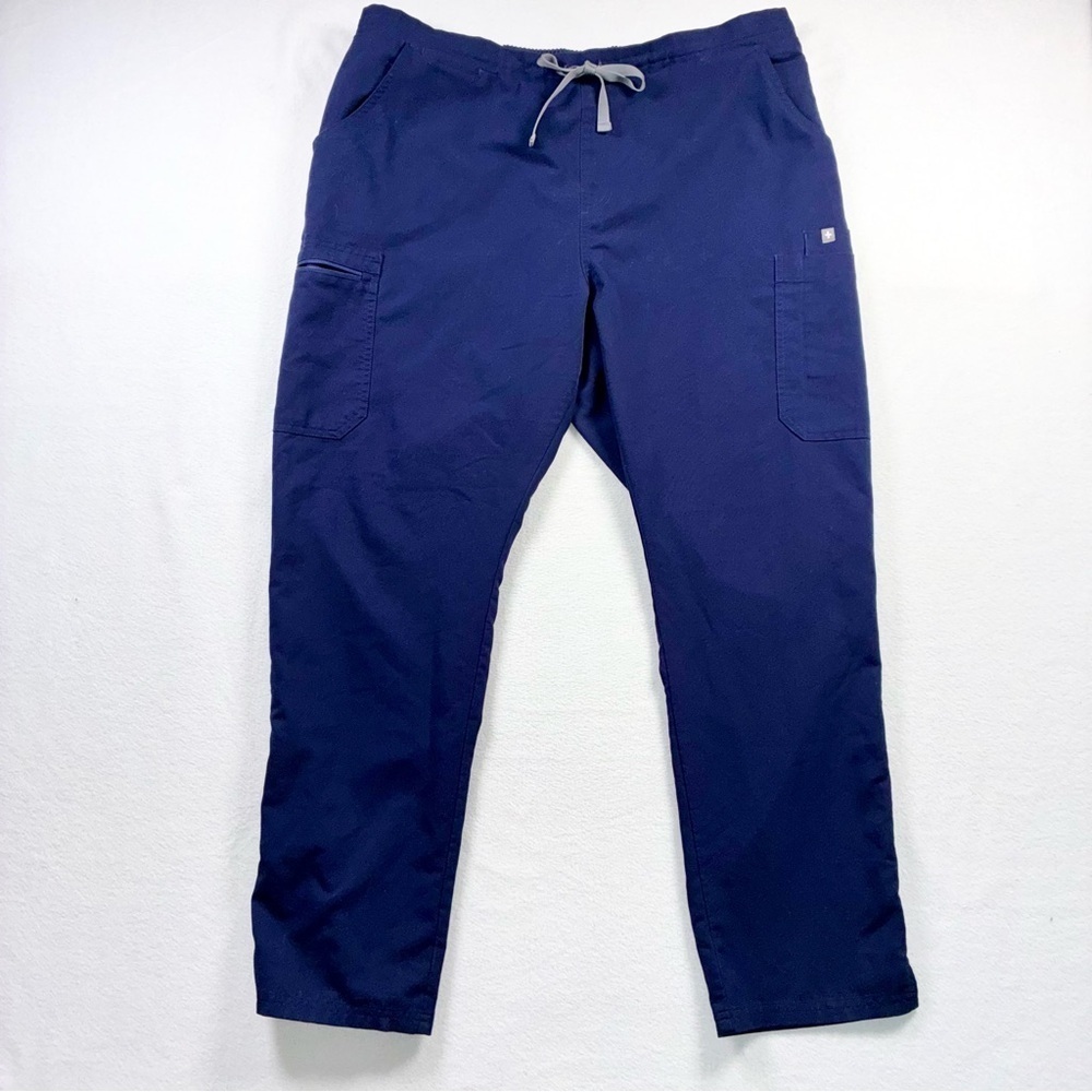 FIGS Yola Skinny Scrubs Pants XL Navy Blue Style: TW2000R Medical Nurse Doctor